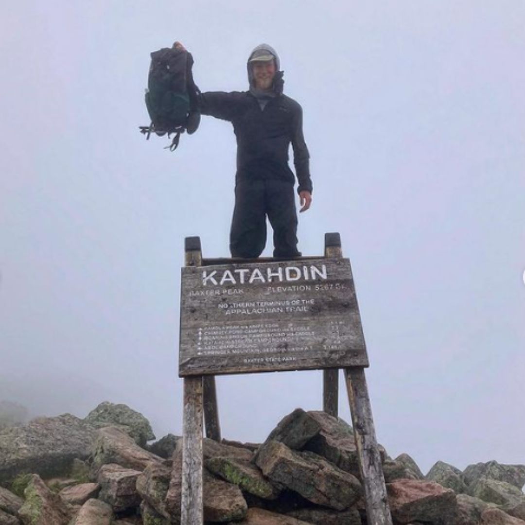 Larsen Completes His 2022 Appalachian Trail Journey!