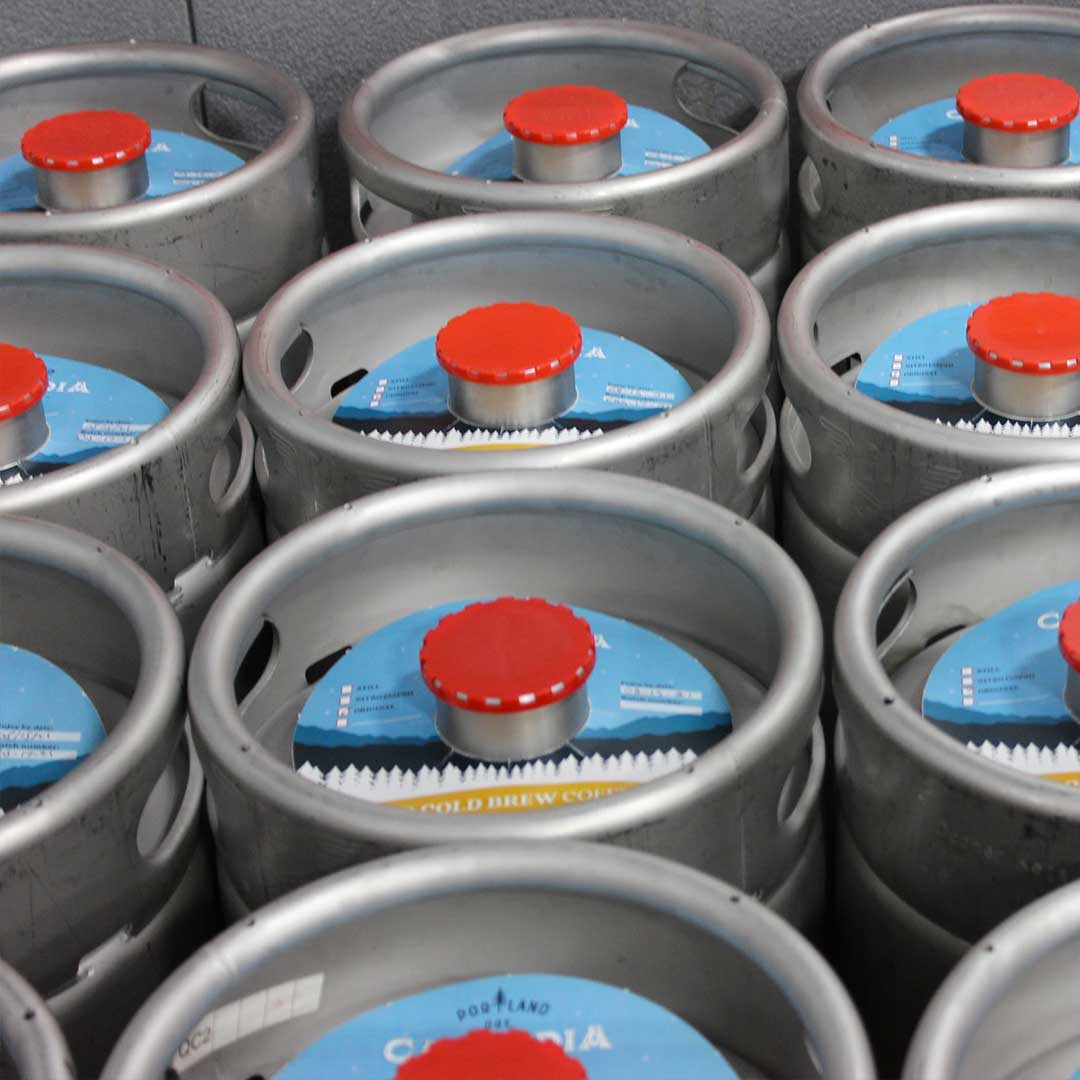 Kegs of Cold Brew pallets are being shipped out again today. Yep, summer is here!