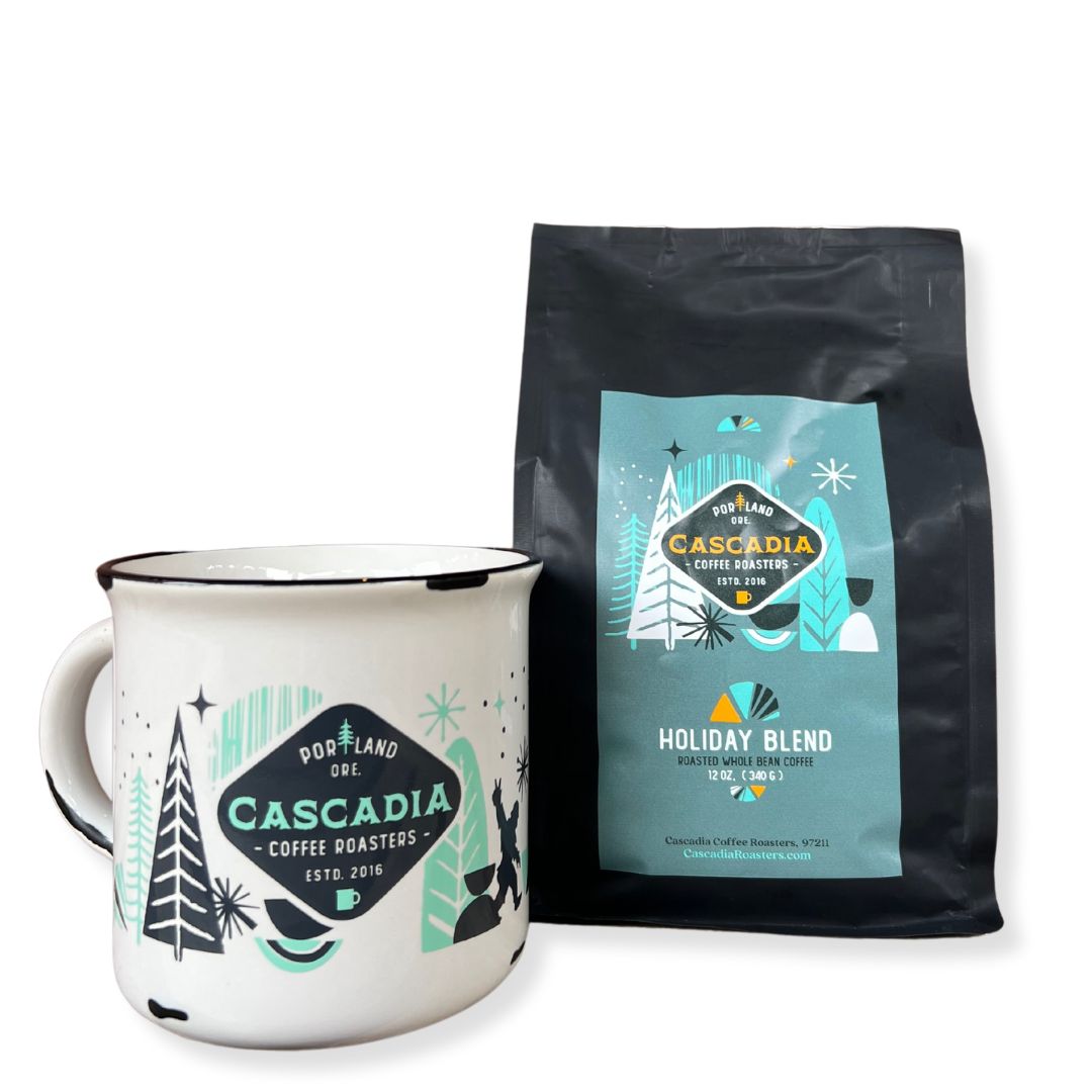 Cascadia Holiday Gift Duo: Coffee &amp; Collector&#39;s Cup