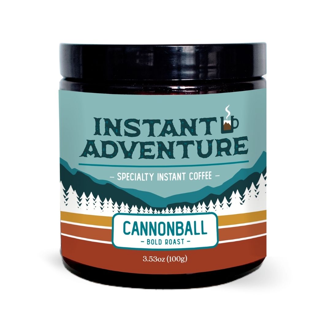 Cannonball Instant Coffee 33 serving jar
