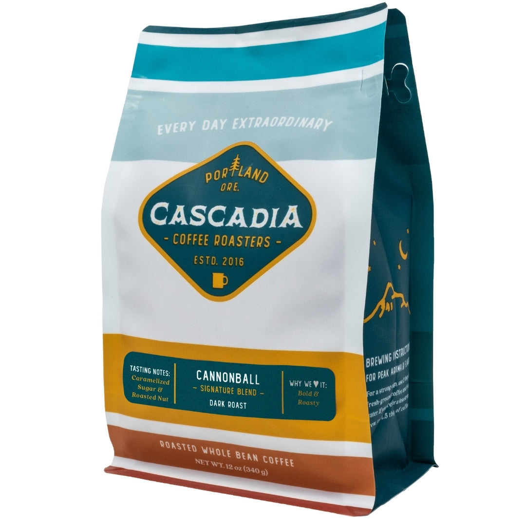 CANNONBALL | Dark Roast Coffee | Cascadia Coffee Roasters